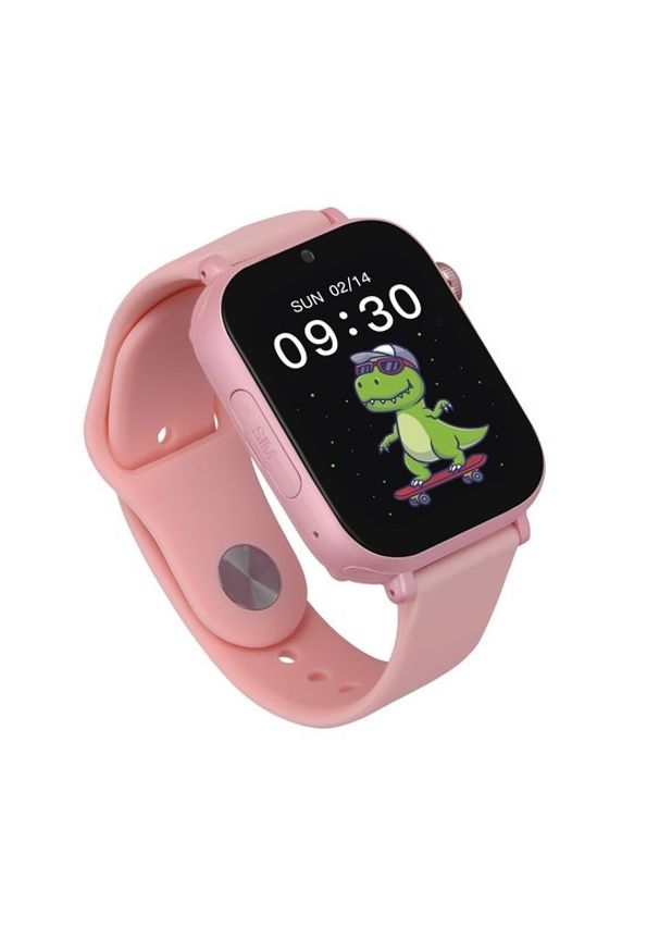 GARETT - Garett Kids Nice Pro 4G różowy. Rodzaj zegarka: smartwatch. Kolor: różowy. Styl: młodzieżowy, retro