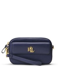 Lauren Ralph Lauren Torebka Marcy 432934353005 Granatowy. Kolor: niebieski. Materiał: skórzane #1