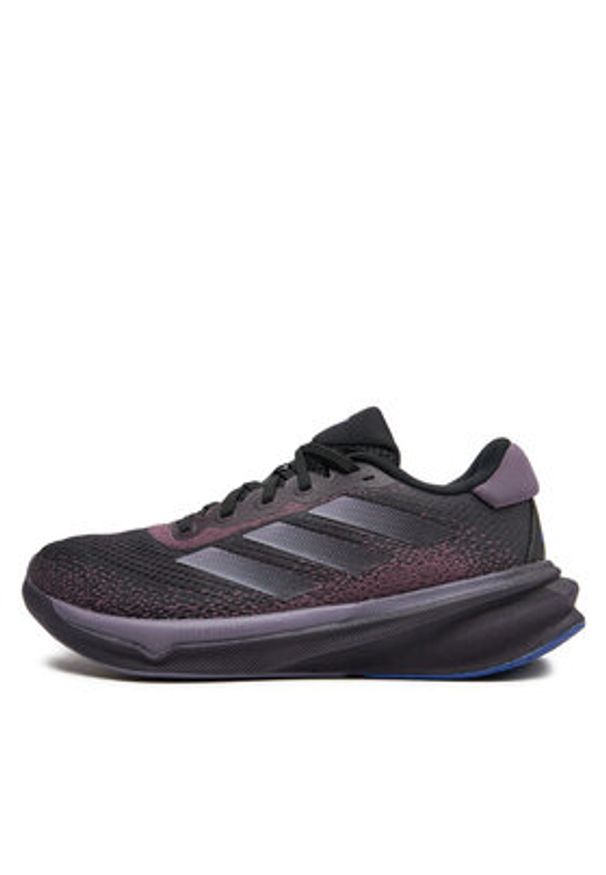 Adidas - adidas Buty do biegania Supernova Stride IG8290 Czarny. Kolor: czarny. Materiał: mesh, materiał