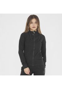 LEGEA - Bluza sportowa z zamkiem DAIR czarna. Kolor: czarny. Materiał: bawełna. Długość rękawa: długi rękaw. Długość: długie. Sport: fitness #1