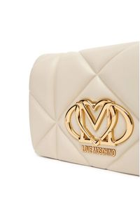 Love Moschino - LOVE MOSCHINO Torebka JC4043PP1NLC0110 Beżowy. Kolor: beżowy. Materiał: skórzane #5