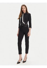 Elisabetta Franchi Spodnie materiałowe PA-T71-51E2 Czarny Regular Fit. Kolor: czarny. Materiał: syntetyk #3