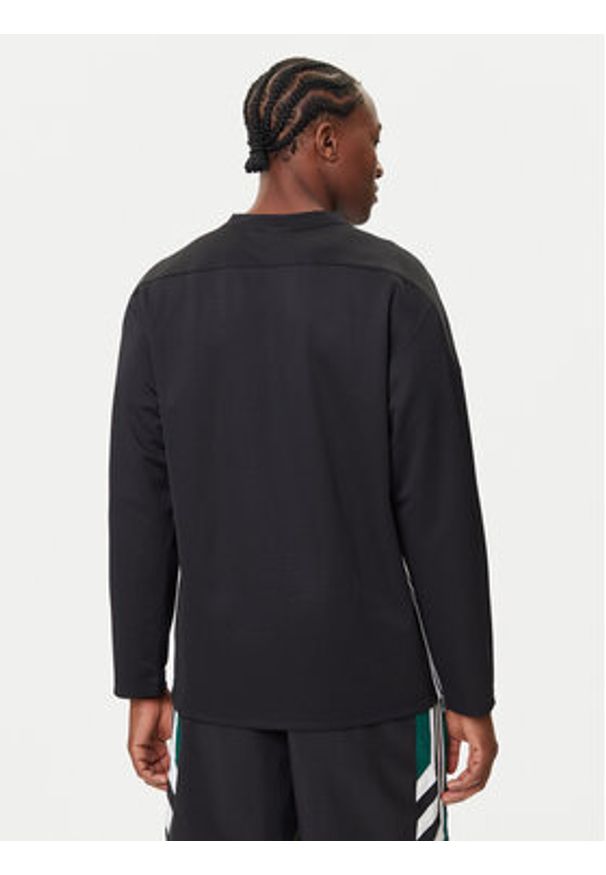 Adidas - adidas Longsleeve adicolor Mesh JY1307 Czarny Regular Fit. Kolor: czarny. Materiał: syntetyk. Długość rękawa: długi rękaw