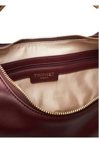 TwinSet - TWINSET Torebka 252TB7091 Bordowy. Kolor: czerwony. Materiał: skórzane #5