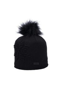 Czapka damska turystyczna CMP 5505612. Kolor: czarny. Styl: sportowy