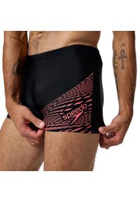 Kąpielówki męskie spodenki kąpielowe Speedo Medley Logo. Kolor: czerwony, wielokolorowy, czarny
