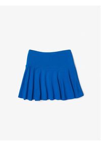 Lacoste Spódnica plisowana JJ6762 Niebieski Regular Fit. Kolor: niebieski. Materiał: wiskoza #3