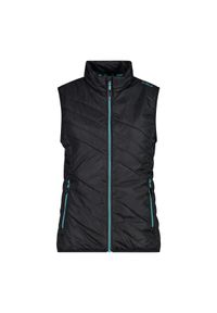 Damska kurtka puchowa CMP. Kolor: szary, wielokolorowy, brązowy. Materiał: puch. Sport: turystyka piesza #1