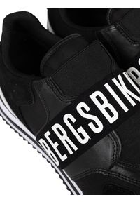 Bikkembergs Sneakersy "Haled" | B4BKM0053 | Haled | Mężczyzna | Czarny. Zapięcie: bez zapięcia. Kolor: czarny. Materiał: materiał, skóra