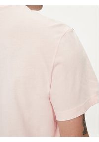 Lacoste T-Shirt TH2038 Różowy Regular Fit. Kolor: różowy. Materiał: bawełna #3