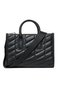 DKNY Torebka Betty Sm Tote R34ABB21 Czarny. Kolor: czarny. Materiał: skórzane