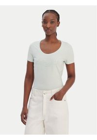 Guess T-Shirt W6GI14 K3033 Zielony Regular Fit. Kolor: zielony. Materiał: bawełna #1