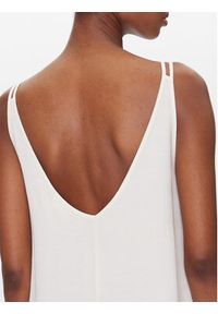 ViCOLO Sukienka letnia TD0758 Écru Regular Fit. Materiał: wiskoza. Sezon: lato