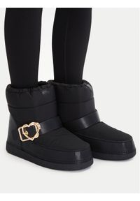Love Moschino - LOVE MOSCHINO Śniegowce JA24432G0NISK00A Czarny. Kolor: czarny. Materiał: materiał #1