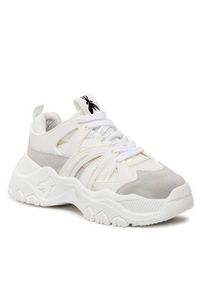 Patrizia Pepe Sneakersy 8Z0043/V005-W233 Écru. Materiał: materiał