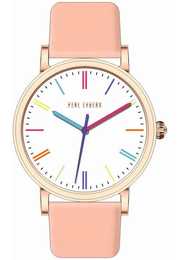 Paul Lorens - ZEGAREK DAMSKI PAUL LORENS - PL12445A-3E3 (zg551e) + BOX