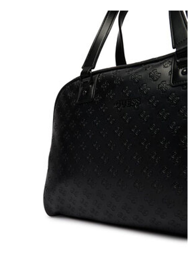Guess Torba weekendowa V6GZ02 W2109 Czarny. Kolor: czarny. Materiał: skóra