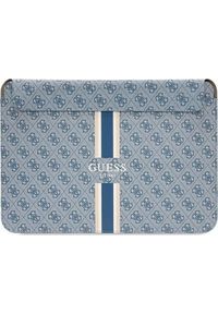 Etui Guess Guess Sleeve GUCS14P4RPSB 14" niebieski/ blue 4G Printed Stripes NoSize. Kolor: niebieski