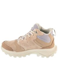 Merrell - Buty trekkingowe damskie, Tempo Sol Mid WP. Kolor: beżowy. Styl: sportowy