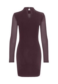 only - ONLY Sukienka koktajlowa Smooth 15360667 Fioletowy Slim Fit. Kolor: fioletowy. Materiał: syntetyk. Styl: wizytowy
