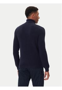Aeronautica Militare Golf 252MA1583UL00903 Granatowy Regular Fit. Typ kołnierza: golf. Kolor: niebieski. Materiał: wełna, bawełna #3