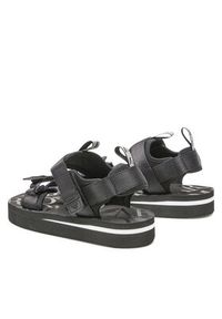 Emporio Armani Sandały X4P113 XN170 K001 Czarny. Kolor: czarny. Materiał: materiał #7
