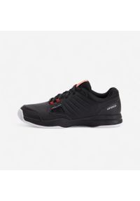 ARTENGO - Buty tenisowe męskie Artengo TS 500 na mączkę ceglaną. Kolor: czerwony, wielokolorowy, czarny. Materiał: kauczuk. Szerokość cholewki: normalna. Sport: tenis