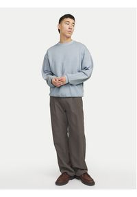 Jack & Jones Bluza Charge 12268273 Błękitny Loose Fit. Kolor: niebieski. Materiał: bawełna #3