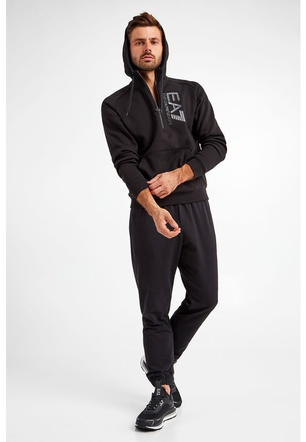 EA7 Emporio Armani - Bluza EA7 EMPORIO ARMANI. Typ kołnierza: kaptur. Wzór: nadruk