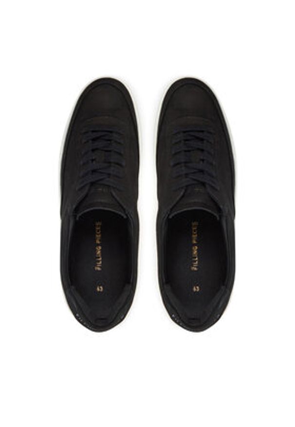 Filling Pieces Sneakersy Mondo 2.0 39922841861 Czarny. Kolor: czarny. Materiał: zamsz, skóra
