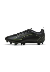 Dziecięce buty piłkarskie Puma Ultra 6 Play FG/AG. Kolor: czarny. Sport: piłka nożna #1