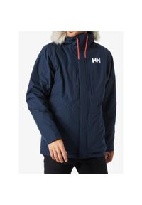 Kurtka zimowa męska Helly Hansen Coastal 3.0 Parka. Kolor: niebieski. Materiał: syntetyk. Sezon: zima. Sport: turystyka piesza #1