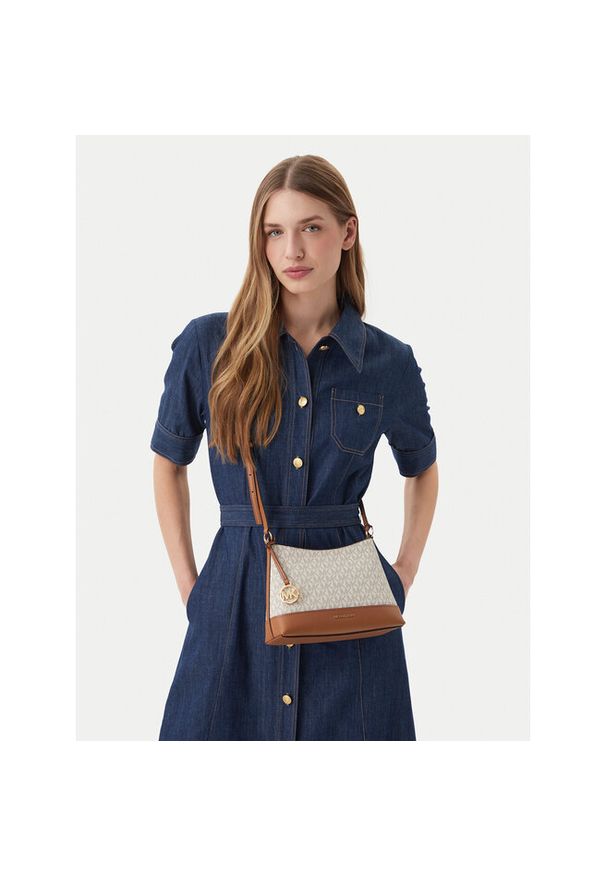 Torebka MICHAEL Michael Kors. Kolor: kremowy