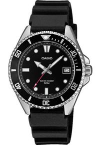 Zegarek Casio Zegarek męski Casio MDV-10-1A1VEF czarny. Kolor: czarny #1
