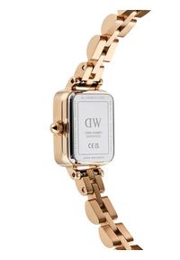 Daniel Wellington Zegarek Quadro Mini DW00100848 Złoty. Kolor: złoty #4