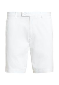 Polo Ralph Lauren Szorty materiałowe 710646709001 Biały Slim Fit. Kolor: biały. Materiał: bawełna #3