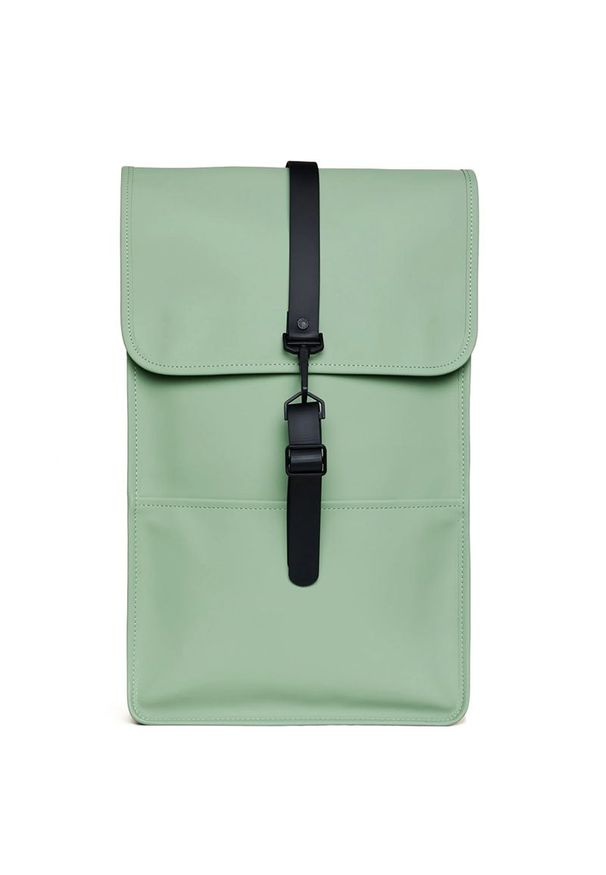 Plecak Rains Backpack W3 13000-06 - zielony. Kolor: zielony. Materiał: materiał, poliester. Styl: elegancki