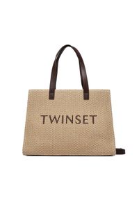 TwinSet - TWINSET Torebka 241TB7022 Beżowy. Kolor: beżowy