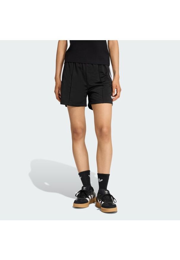 Adidas - adidas Szorty sportowe Firebird Classic KD5569 Czarny Regular Fit. Kolor: czarny. Materiał: syntetyk