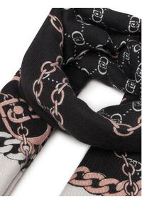 Liu Jo Chusta Ecs Foulard Logo Me 2F5073 T0300 Czarny. Kolor: czarny. Materiał: poliester, materiał #3