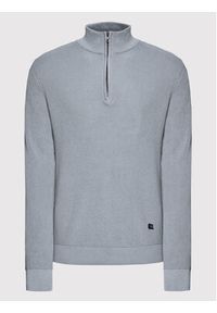 Blend Sweter 20714337 Szary Regular Fit. Kolor: szary. Materiał: bawełna #4