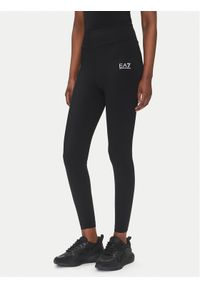 EA7 Emporio Armani Legginsy 7W000232 AF12625 UC001 Czarny Slim Fit. Kolor: czarny. Materiał: syntetyk