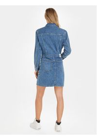 Calvin Klein Jeans Sukienka jeansowa J20J221269 Niebieski Regular Fit. Kolor: niebieski. Materiał: bawełna #6