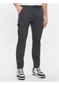 Tommy Jeans Spodnie materiałowe Tjm Austin Cargo DM0DM18341 Szary Regular Fit. Kolor: szary. Materiał: bawełna #1