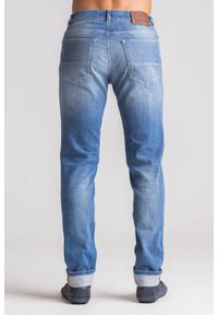 Trussardi Jeans - Niebieskie jeansy męskie 370 Close. Kolor: niebieski #6