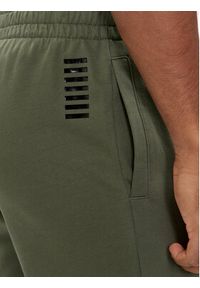 EA7 Emporio Armani Spodnie dresowe 8NPP53 PJ05Z 1846 Zielony Regular Fit. Kolor: zielony. Materiał: bawełna #4