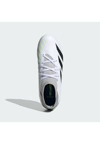 Adidas - Buty Predator Accuracy.3 FG. Kolor: biały, czarny, żółty, wielokolorowy. Materiał: syntetyk