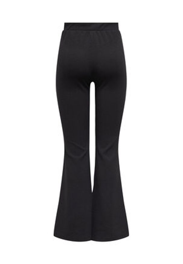 only - ONLY Legginsy Scarlet 15357949 Czarny Flared Fit. Kolor: czarny. Materiał: wiskoza, syntetyk