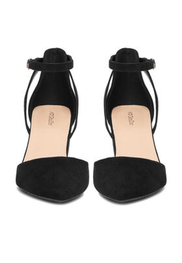 DeeZee Czółenka CEO-WSS20968-02 Czarny. Kolor: czarny. Materiał: materiał