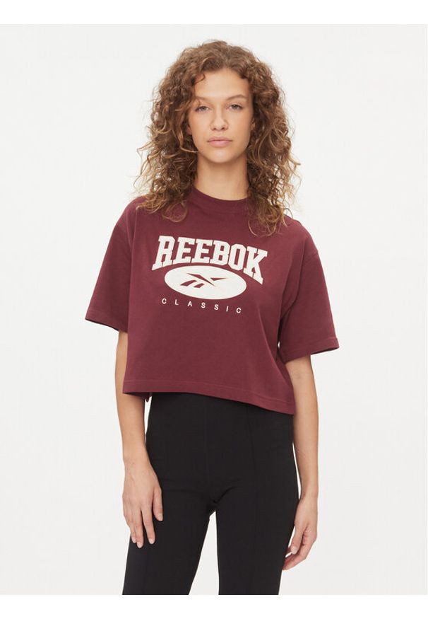 Reebok T-Shirt Classics Big Logo IL4638 Czerwony Regular Fit. Kolor: czerwony. Materiał: bawełna